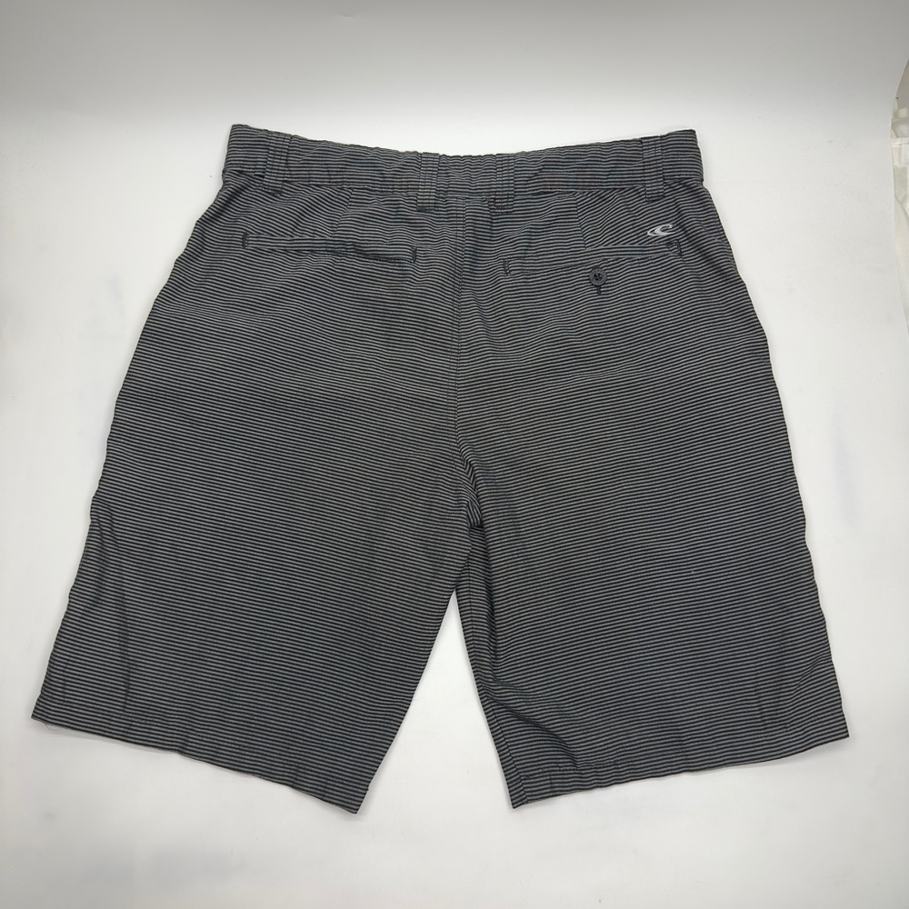 O'Neill‎ Black / Gray Board Shorts with Modern Design size 33 4 pockets (B24) - Picture 2 of 6